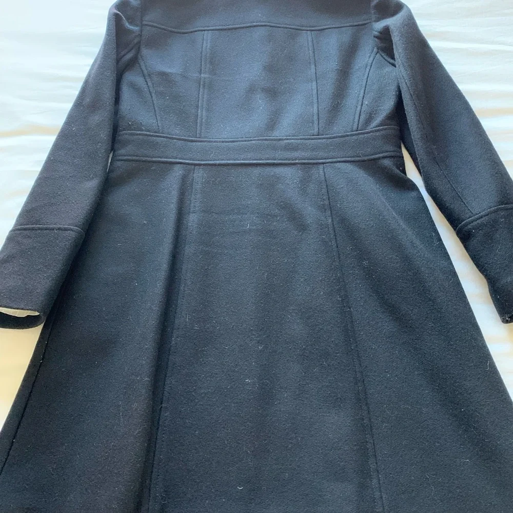 EUC! Banana Republic Italian Wool Coat - Picture 4 of 5